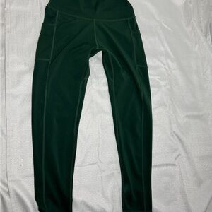 Colorfulkoala Green High-Waist Leggings | Women’s Medium